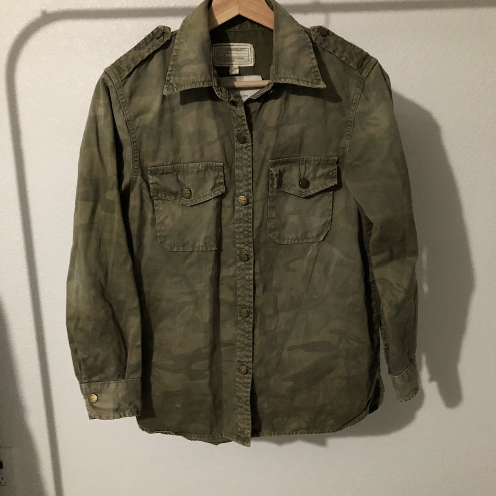 Current/Elliott Camo Shirt